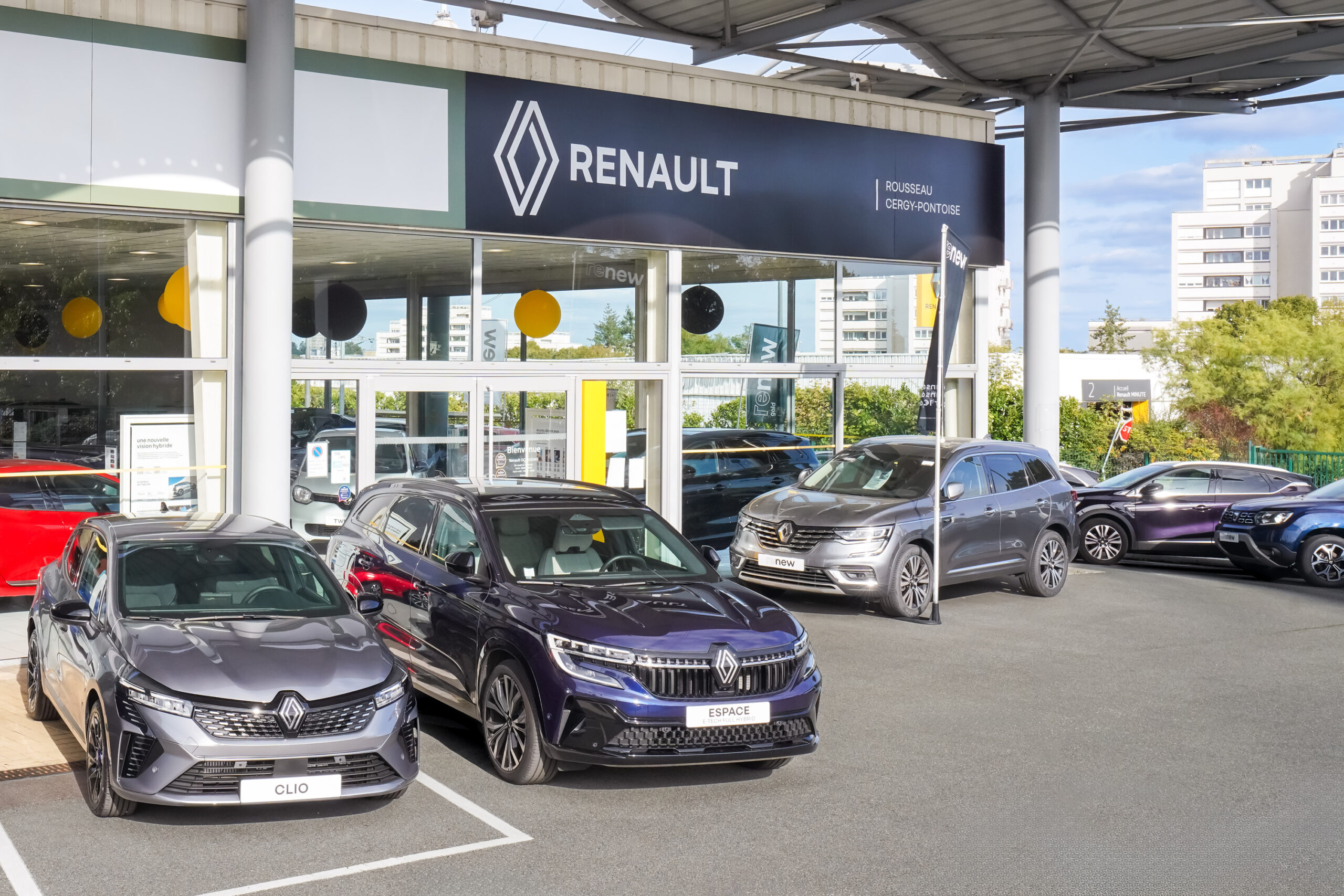 Renault Cergy Pontoise concession Rousseau Automobile